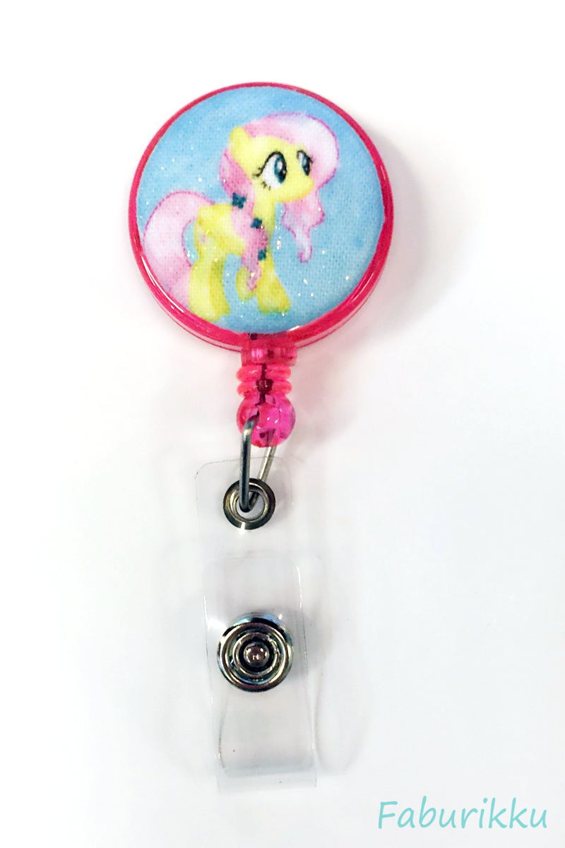 My Little Pony Pink Clip-On Badge Reel