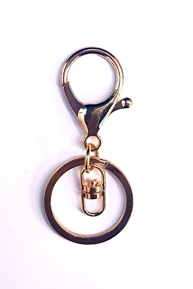 Gold Hook Key Ring