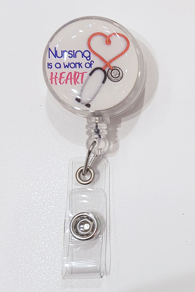 Quotes Nursing Is A Work Of Heart White