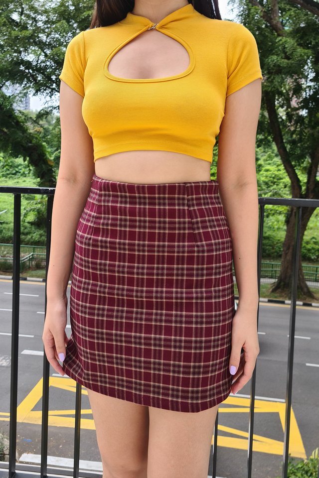 Robyn Check Skirt (2 colours) 